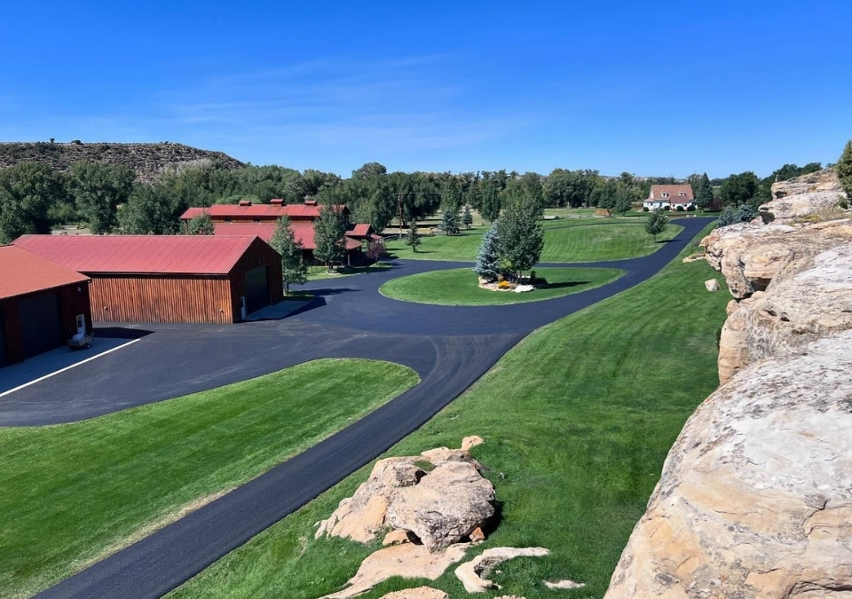 Asphalt Paving New Installation Of Private Roads
