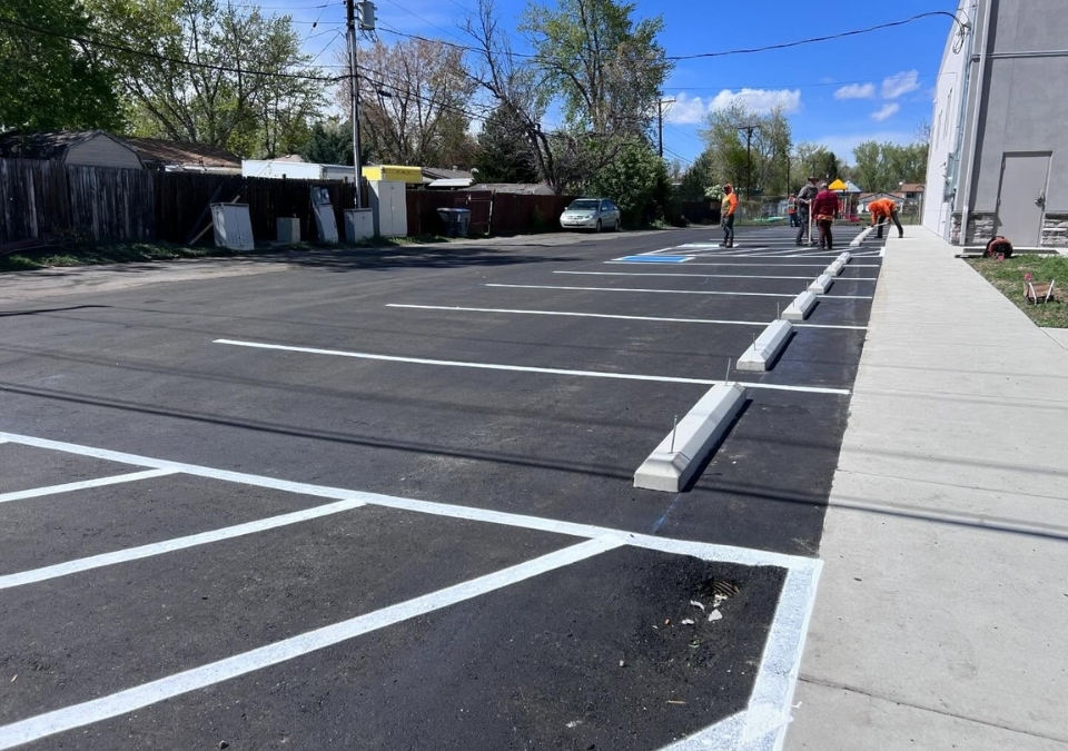New Asphalt Parking Lot Installations