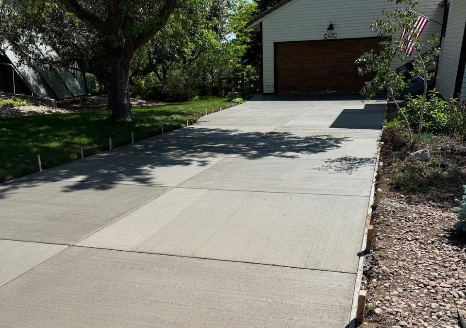 Concrete Driveway Installation In Fort Collins