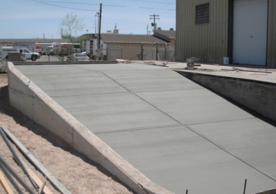 Concrete Ramp Installation