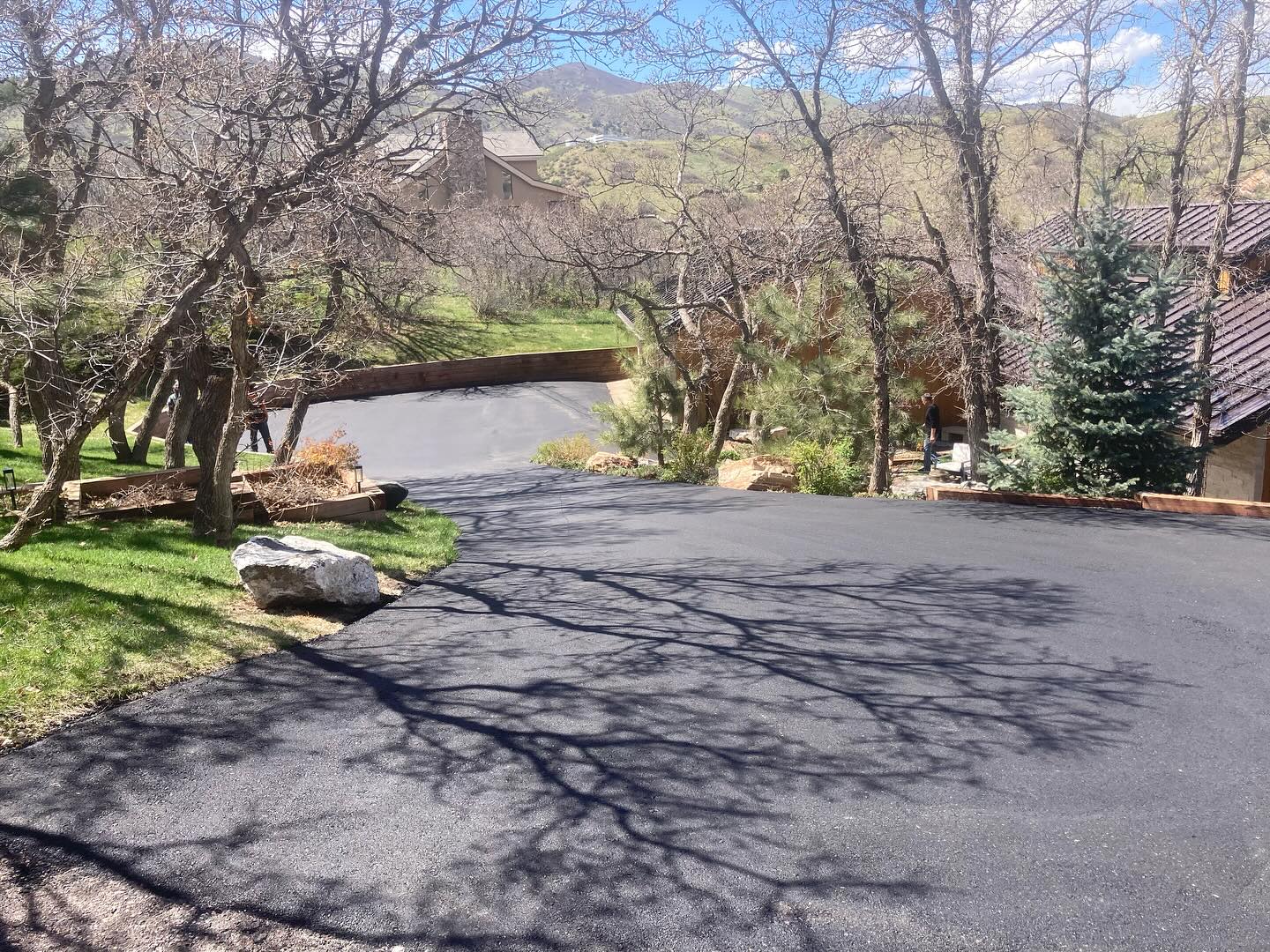 asphalt driveway paving in Fort Collins